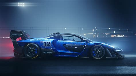 mclaren senna gtr side view